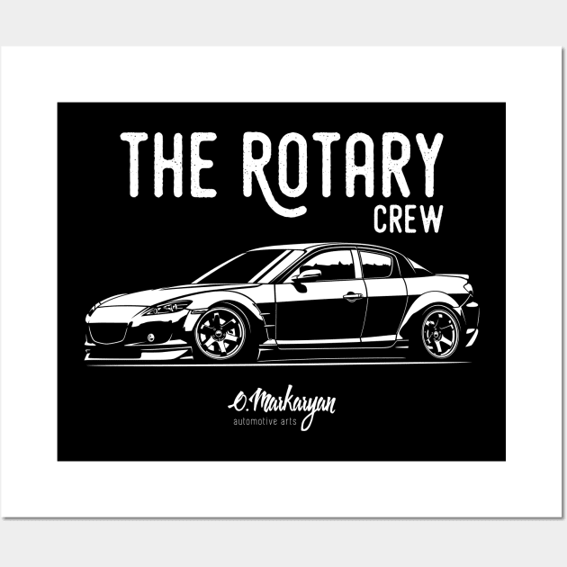 Rotary crew Wall Art by Markaryan